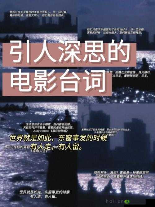 你把我弄完了还在那擦台词：情节引人深思