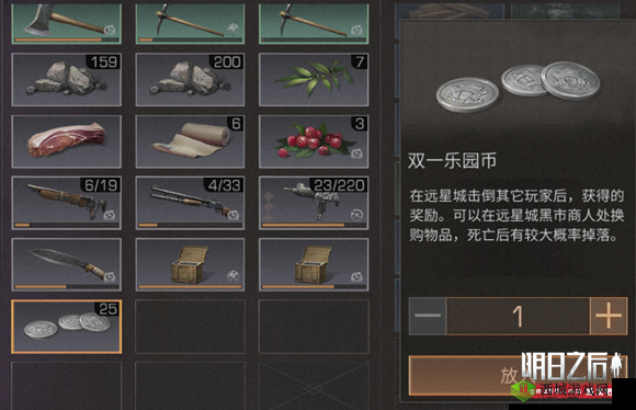 明日之后双一乐园币作用介绍：玩转双一乐园的必备攻略