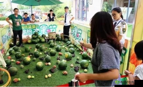 水果派对：榴莲、香蕉、苹果、哈密瓜、水蜜桃大集合