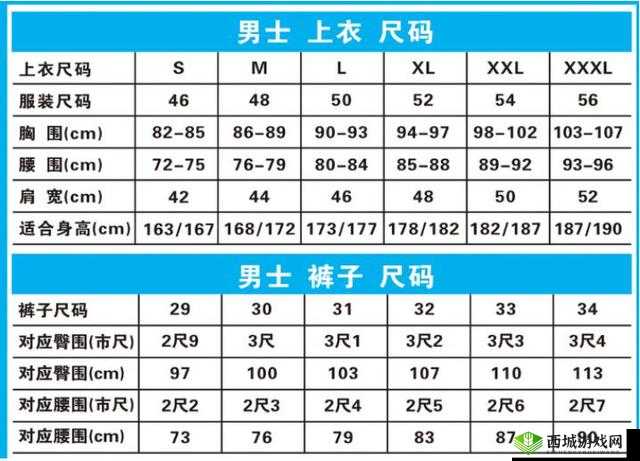 欧码 XL 是亚洲码的 L 还是 XL：尺码转换指南