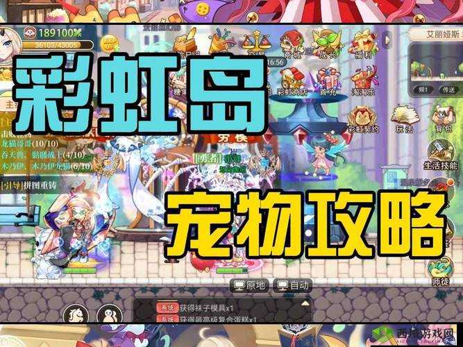 露娜物语手游，揭秘宠物系统玩法开启等级要求